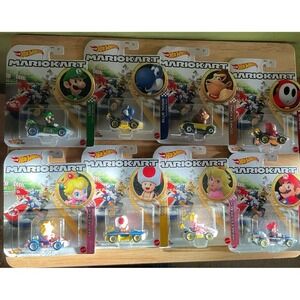 Lot Of 8, 2020 Mattel Hot Wheels Mario Karts, NIB Lot‎ 1